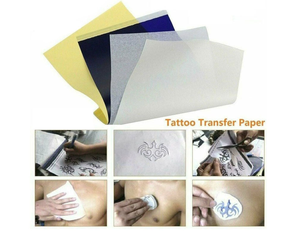 TATTOO STENCIL TRANSFER PAPER - PACK OF 20PCS