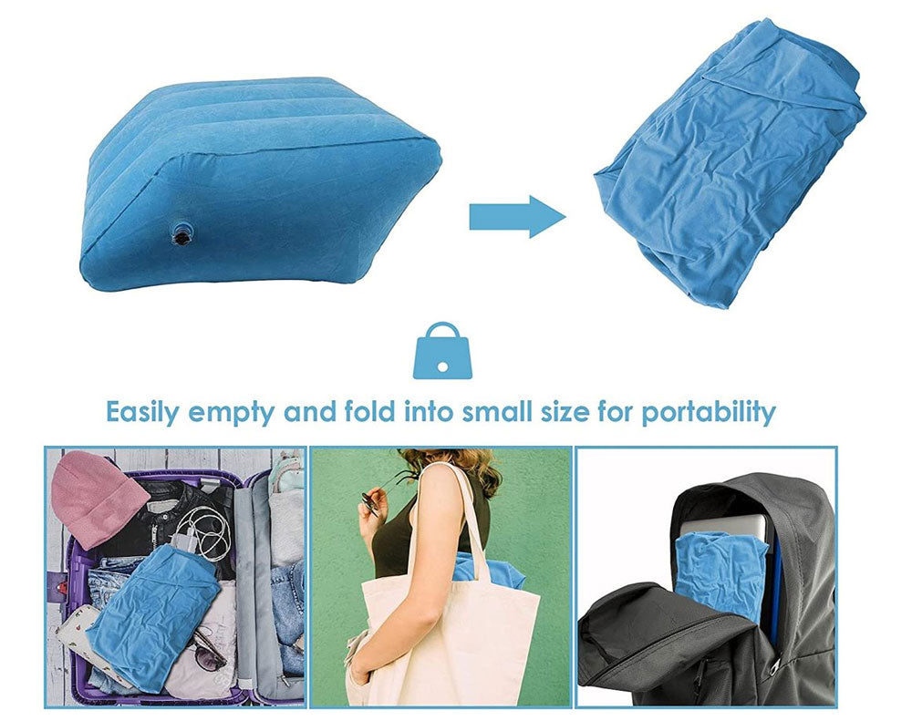 Inflatable Pillow for Leg Elevation