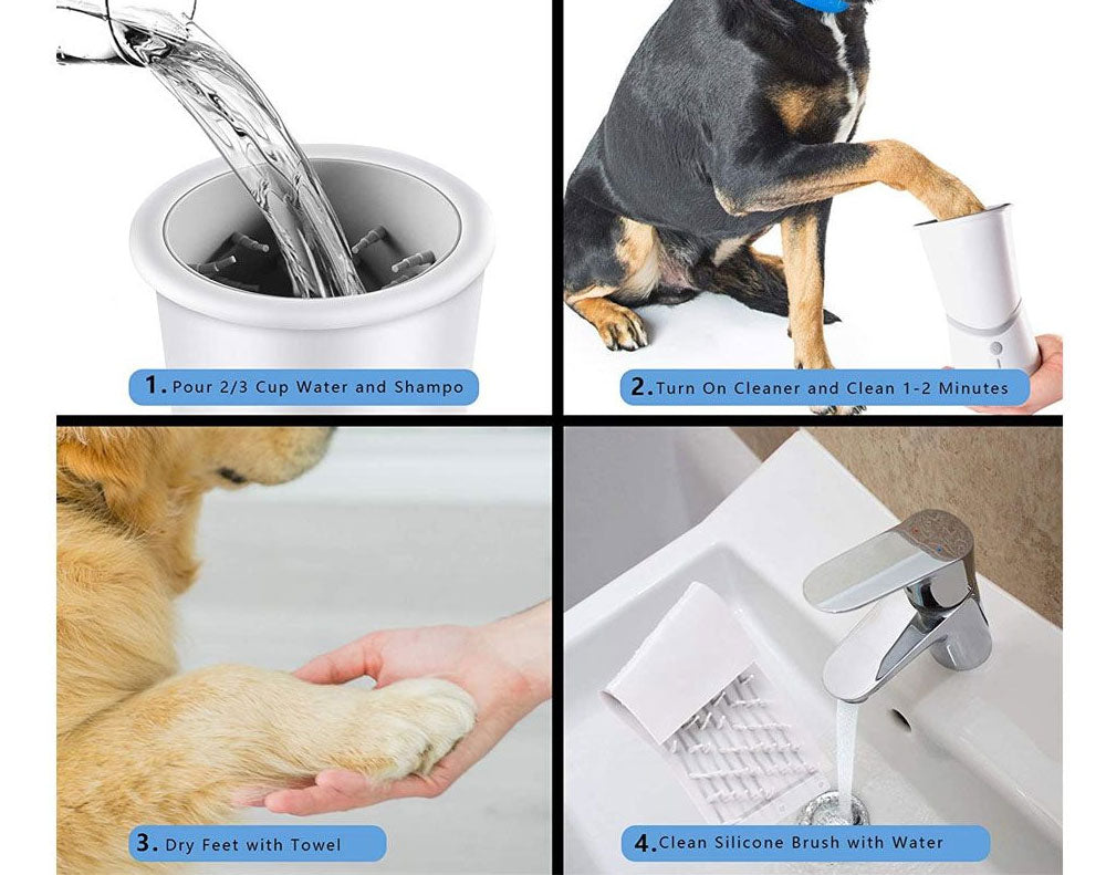 Dog Accessories Paw Cleaner