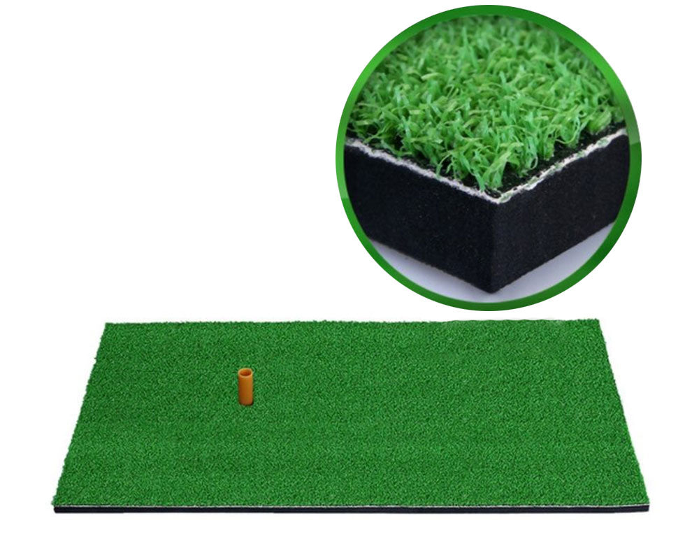 GOLF TRAINING PRACTICE MAT WITH TEE