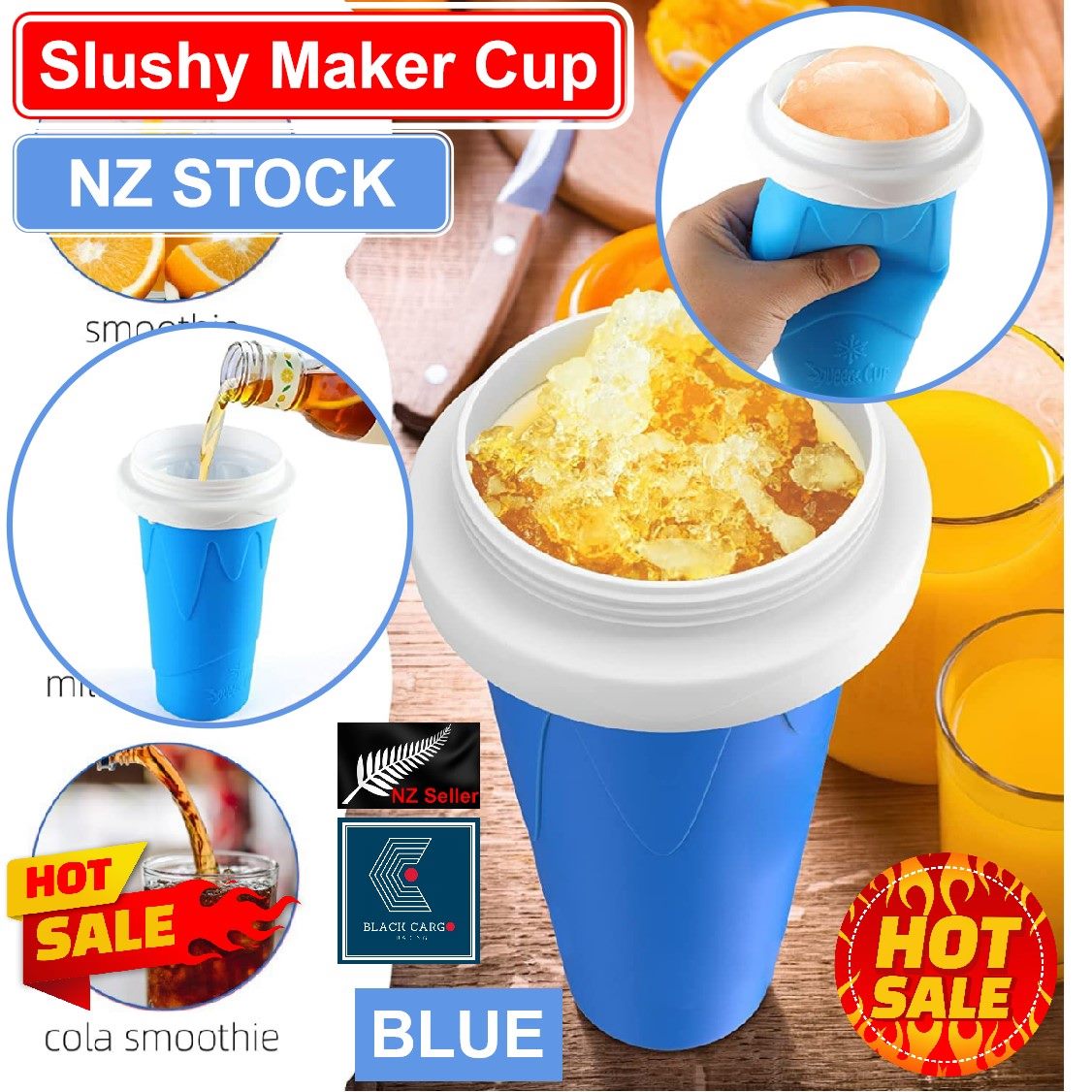 Ice Cream Slushy Maker Cup