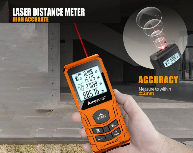 Professional Distance 50m Laser Distance Meter - Yolo Goods