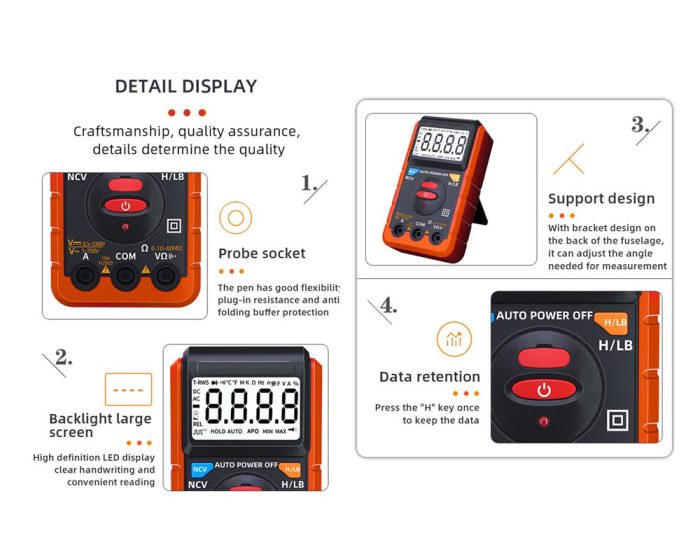LCD Display Multimeter