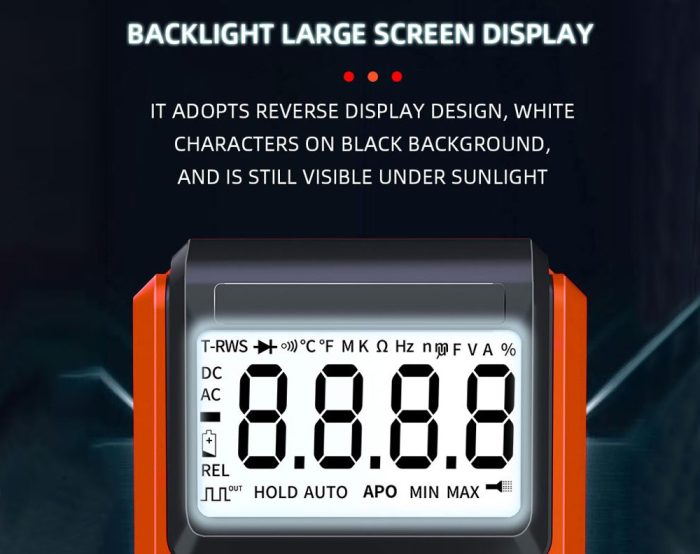 LCD Display Multimeter