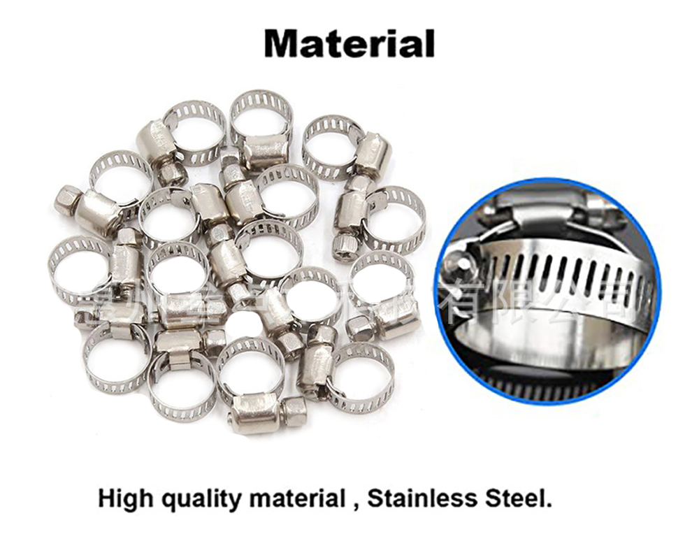 Hose Clamp Set 100pcs