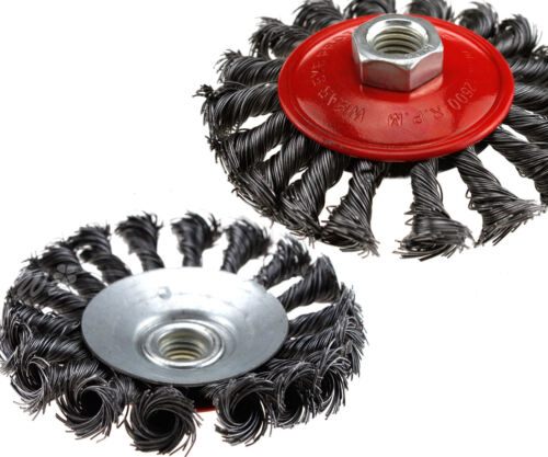 4 x Twist Wire Wheel Brush