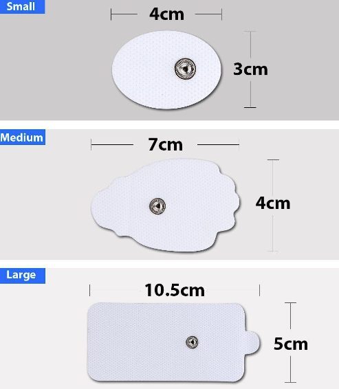 20PC Tens Machine Pads