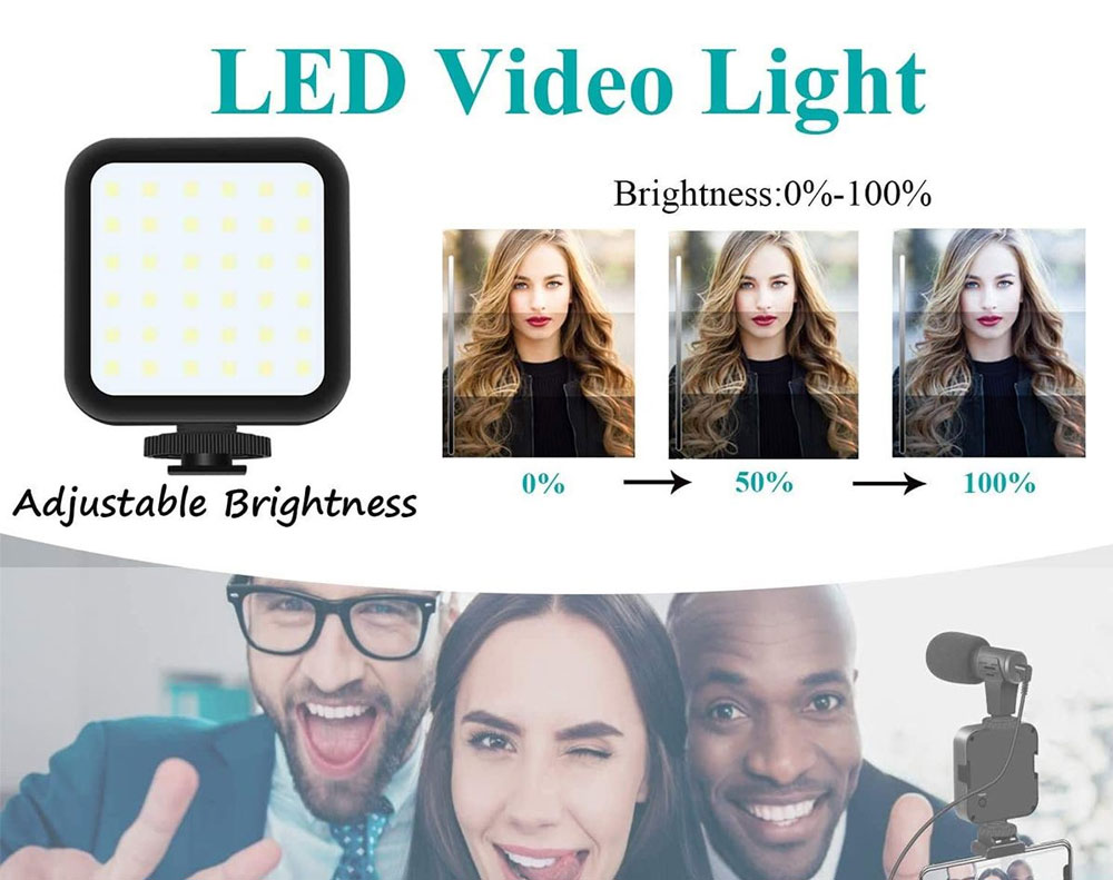 LED Selfie Light Tripod Stand