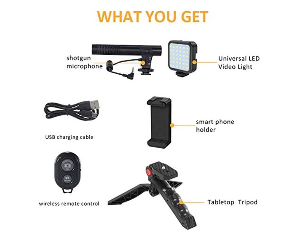 LED Selfie Light Tripod Stand