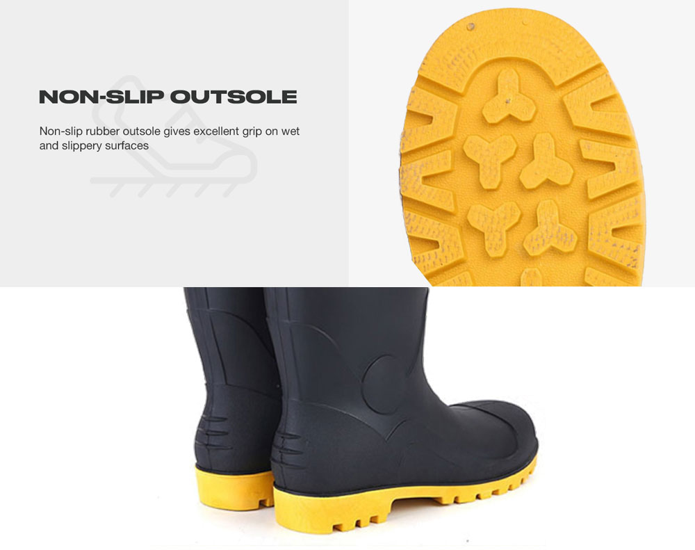 Toe Men's Work Boots