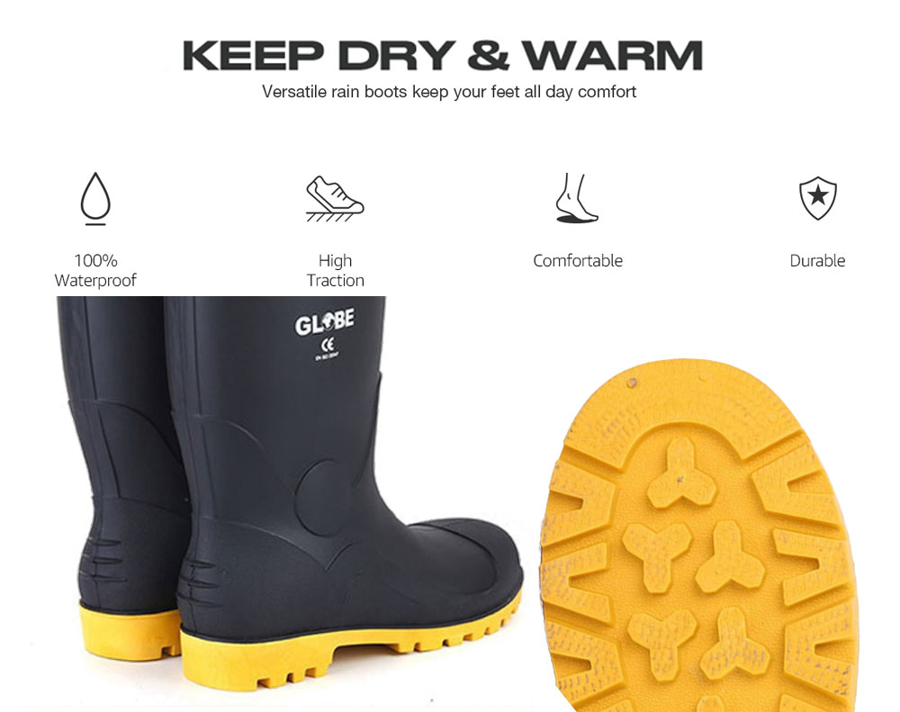 Toe Men's Work Boots