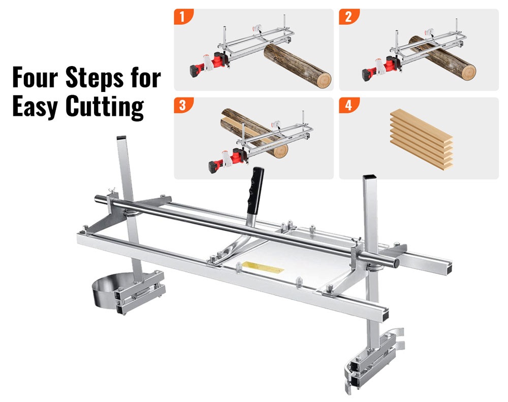 48" Portable Chainsaw Mill