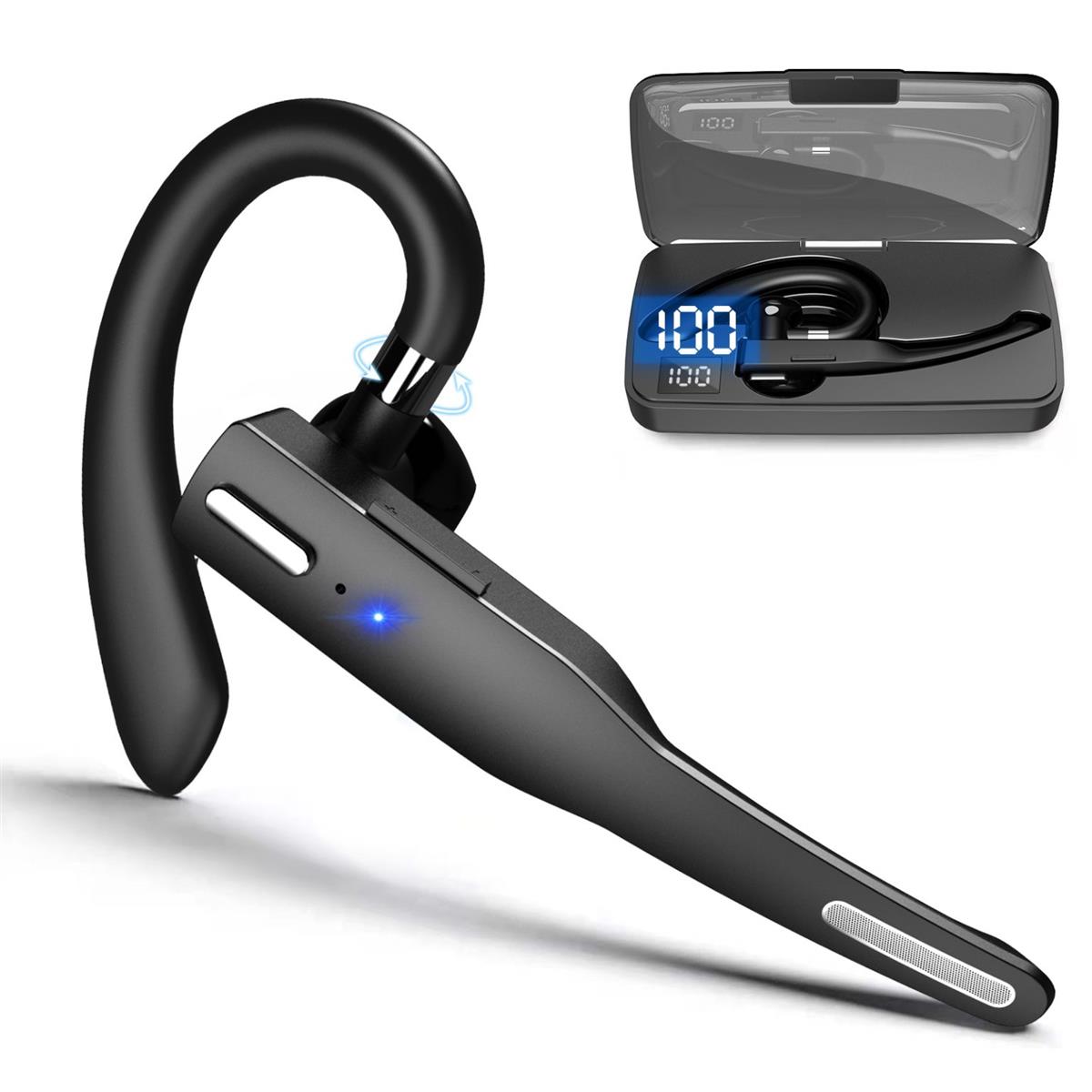 Wireless Bluetooth Earpiece Mic