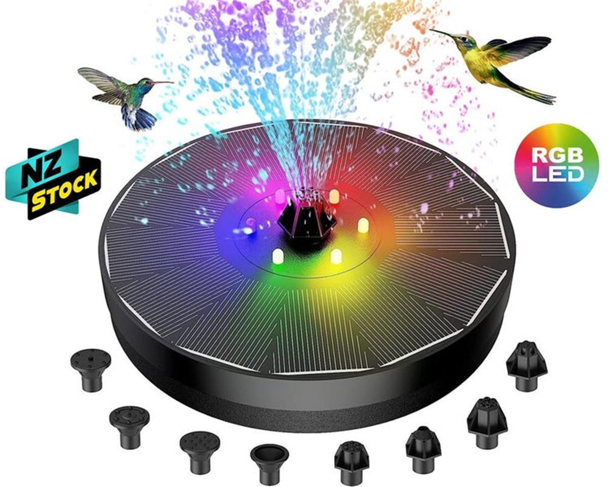 Water Fountain Solar Pump