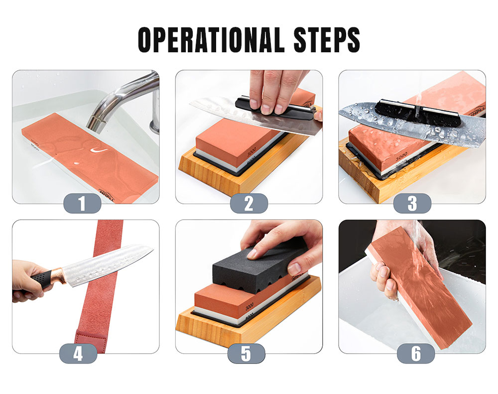 Sharpening Whetstone Kit