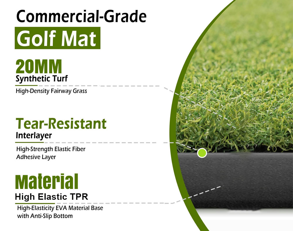 Golf Practice Hitting Mat