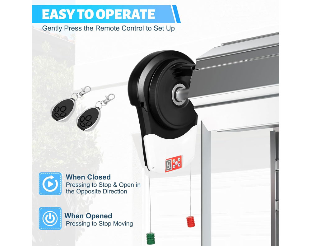 Automatic Roller Garage Door Opener