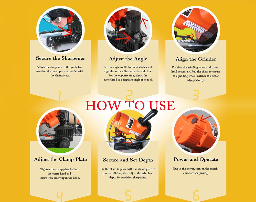 Portable Chainsaw Sharpener