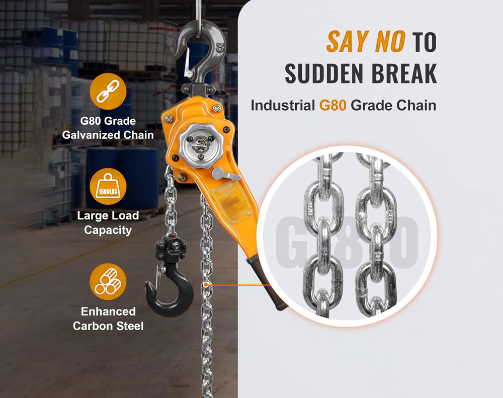 Lever Hoist Block Chain