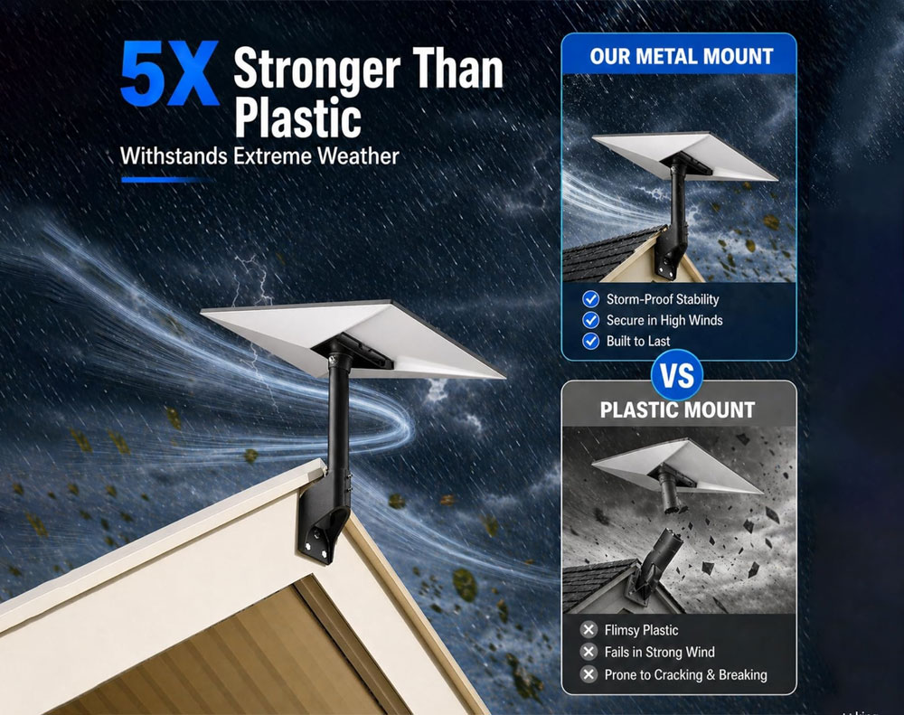 Starlink Wall Mount Roof Mount