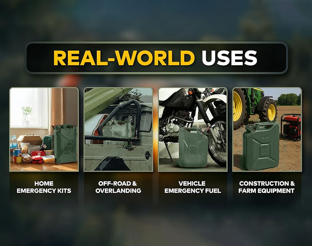 20L Steel Jerry Can
