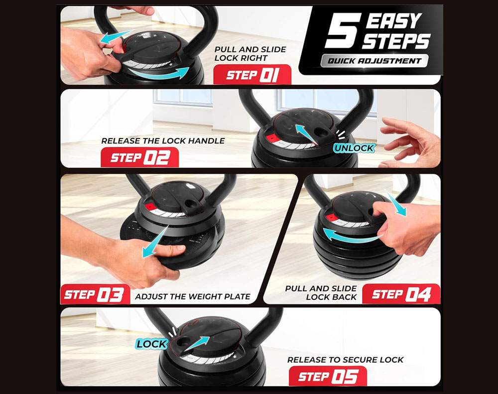 Adjustable Kettlebell