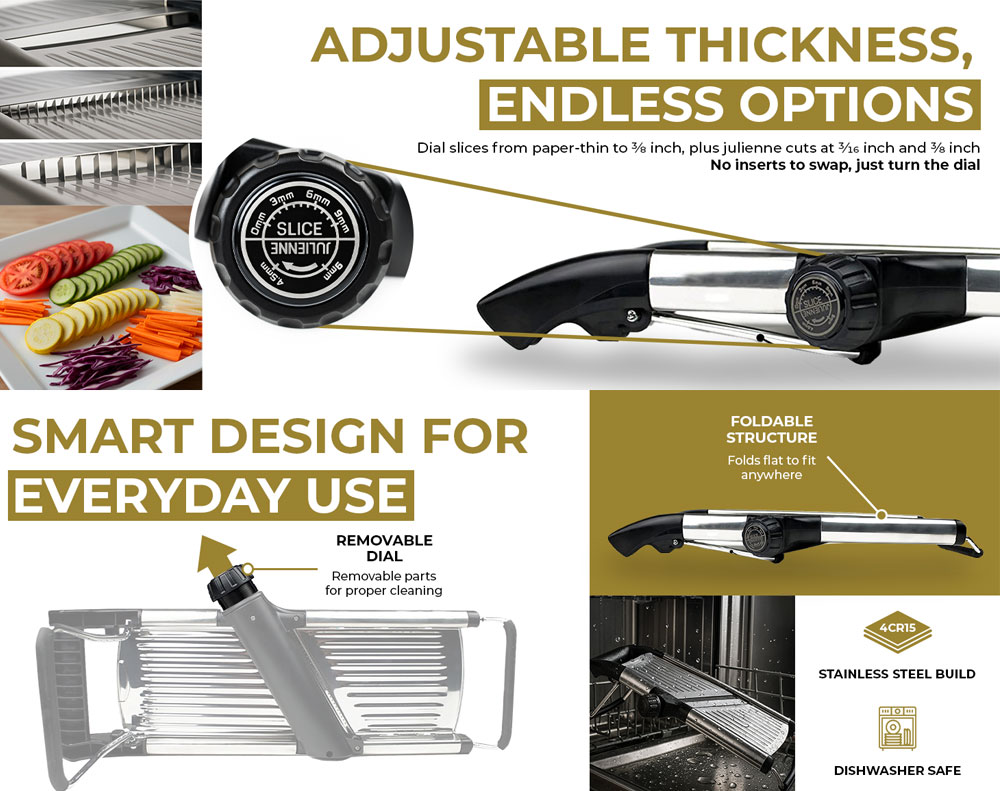 Mandoline Vegetable Slicer