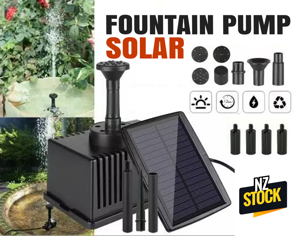 Solar Water Fountain Pump Pond