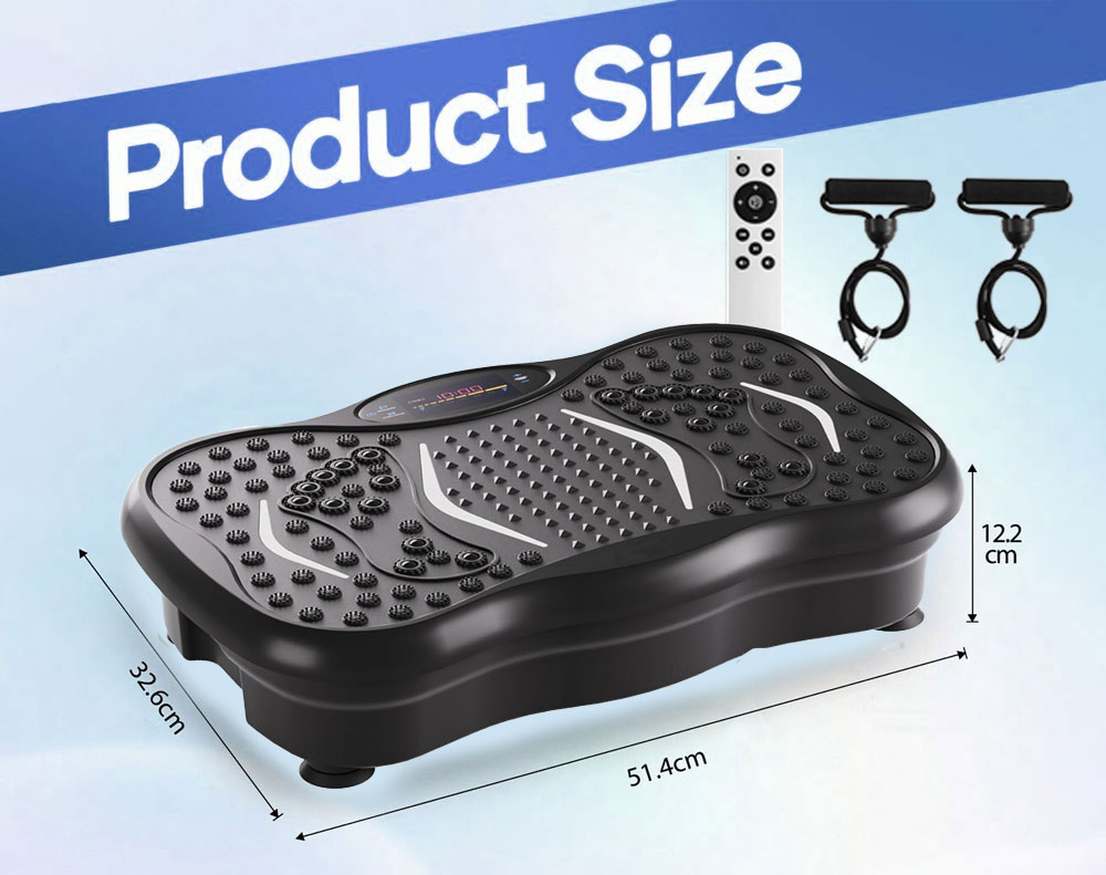 Vibration Exercise Machine - Black