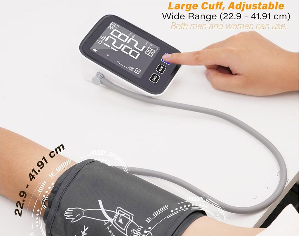 Upgraded Blood Pressure Monitor
