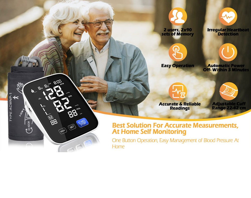 Upgraded Blood Pressure Monitor
