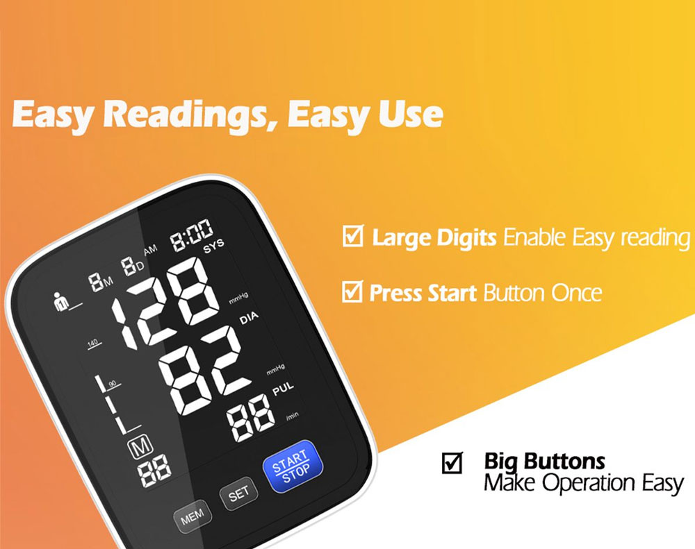 Upgraded Blood Pressure Monitor